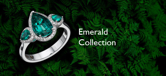 Shop now for  a unique jewelry from  Savransky private jeweler Emerald Collection 