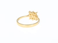Flower Shaped Diamond Ring