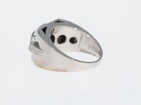 Black Diamond Men's Ring - 4.4 Carat
