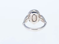 Oval Cut Fancy Yellow Engagement Ring