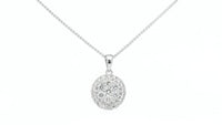 Diamond Cluster Pendant - .55 Carat