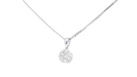 Diamond Cluster Frame Pendant - .26 Carat