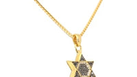 Shining Star Pendant in Black Diamonds - .25 Carat