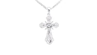 Gothic Style Cross Pendant - .55 Carat