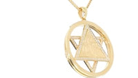 Star of David Western Wall Twist Pendant - .25 Carat