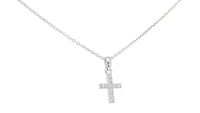 Extra Miniature Cross Pendant - .15 Carat