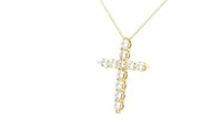 Diamond Cross Pendant - .73 Carat