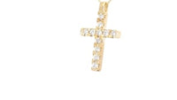 Small Cross Pendant -.80 Carat