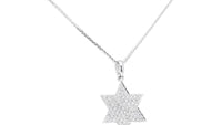 White Gold Complete Shining Star Pendant - .45 Carat
