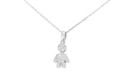 Embellished Boy Pendant -.15 Carat