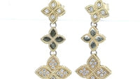 Four Leaf Clover Dangle Earrings