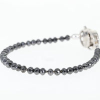 Black Diamond Beaded Bracelet