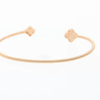 Flexible Flower Diamond Bangle - .14 Carat