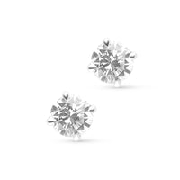 Classic Round Solitaire Diamond Studs - 2 Carat