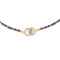 Black Diamonds Beaded Necklace - 115.86 Carat