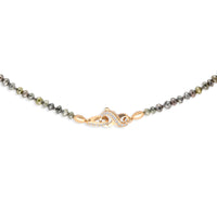 Multicolored Diamond Beaded Necklace - 89 Carat