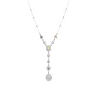 Multi Color Fancy Mix Diamond Pendant - 7 Carat