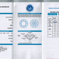 Halo Diamond Studs - 1.2 Carat