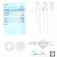 Classic Round Solitaire Diamond Studs - 2 Carat