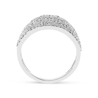 Filigree Diamond Dome Ring