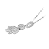 Embellished Boy Pendant -.15 Carat