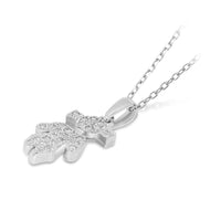 Embellished Girl Pendant - .15 Carat