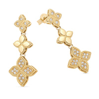 Four Leaf Clover Dangle Earrings