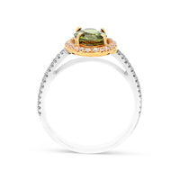 Oval Cut Alexandrite Ring - 1.76 Carat