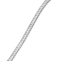 Channel Set Diamond Tennis Bracelet - 8.3 Carat