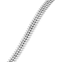 Unique Tennis Bracelet - 7.6 Carat
