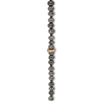 Rose Gold & Fancy Grey Diamond Beaded Bracelet - 21.53 Carat