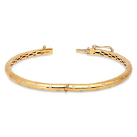 Hinged Cuff Bangle - .33 Carat
