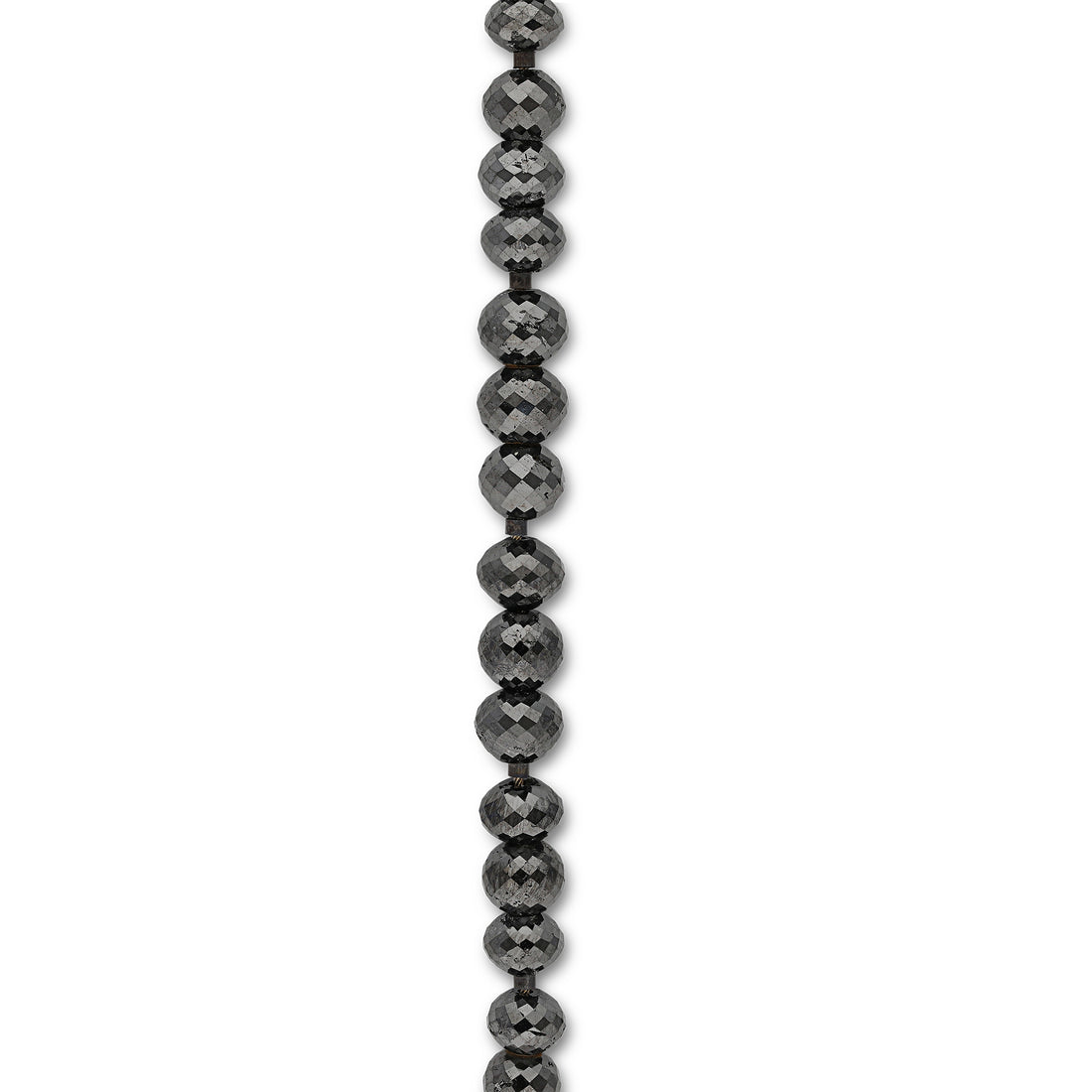 Black Diamond Beaded Bracelet - 35.60 Carat