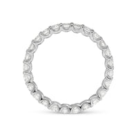 Delicate Eternity Diamond Ring Band - 1.8 Carat