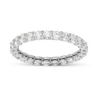Delicate Eternity Diamond Ring Band - 1.8 Carat