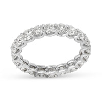 White Gold Eternity Band Ring