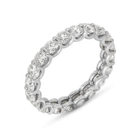 White Gold Eternity Band Ring