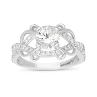 Vintage Infinity Engagement Ring