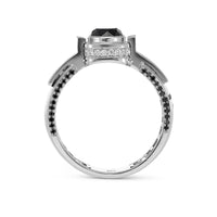 Black Diamond Men's Ring - 1.87 Carat