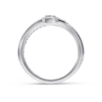 Flush Diamond Wedding Band
