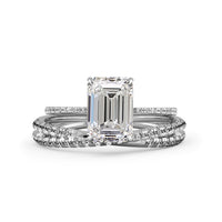  Engagement And Wedding Ring Set  - 722 By Savransky Private Jewler