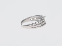 Platinum Trio Band Stacked Ring