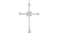 Delicate Diamond Cross Pendant