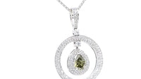 Fancy Color Diamond Pear Shaped Pendant - 1.5 Carat