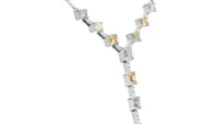 Mixed Fancy Colored Diamond Necklace - 1.57 Carat