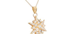 Diamond North Star Pendant Necklace - 1.1 Carat