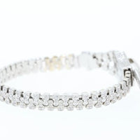 Diamond Zipper Bracelet - 4.6 Carat