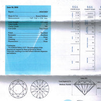 Rose Gold Round Diamond Studs Split Bezel - 1.4 Carat