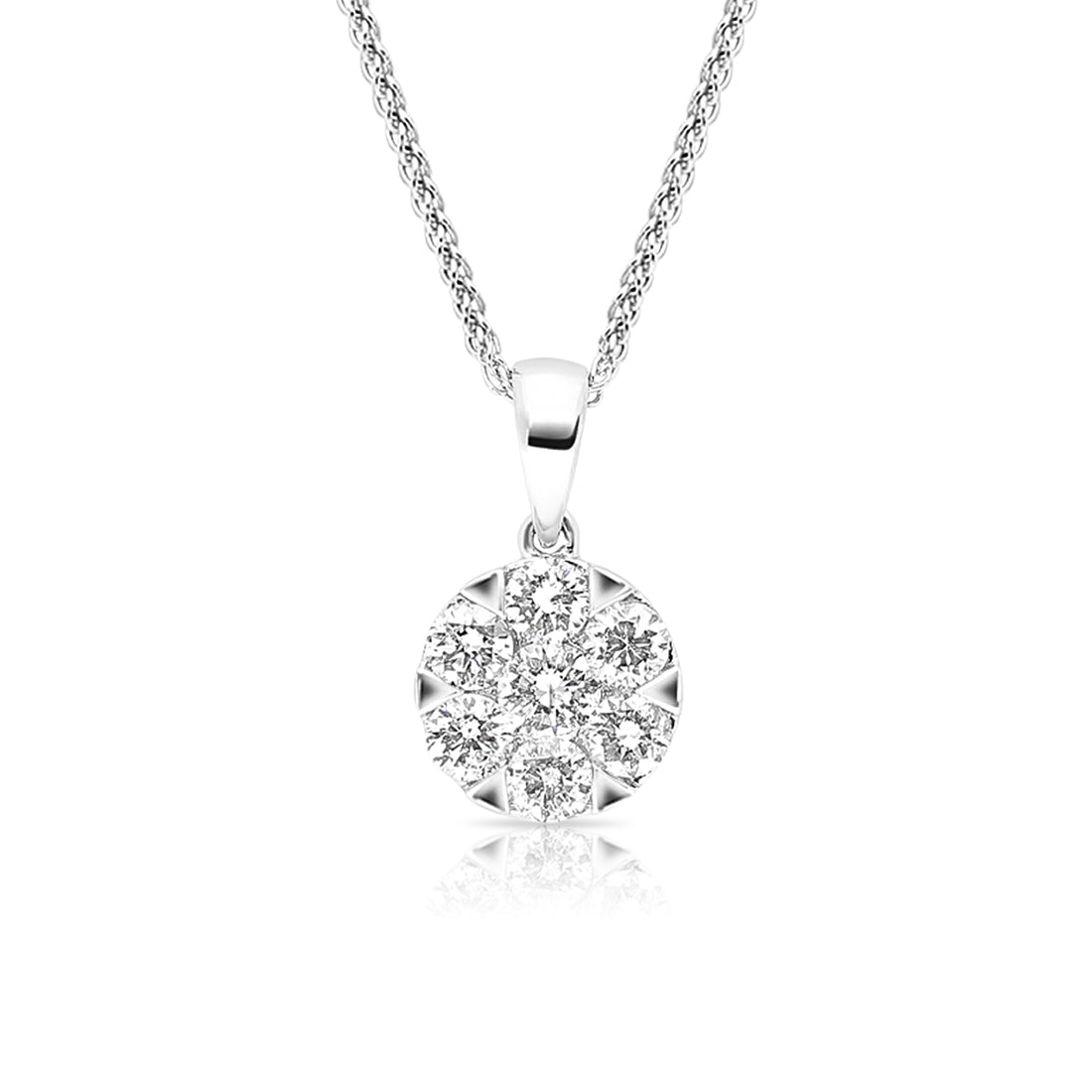 0.5ct Solitaire Diamond Necklace | PRMAL