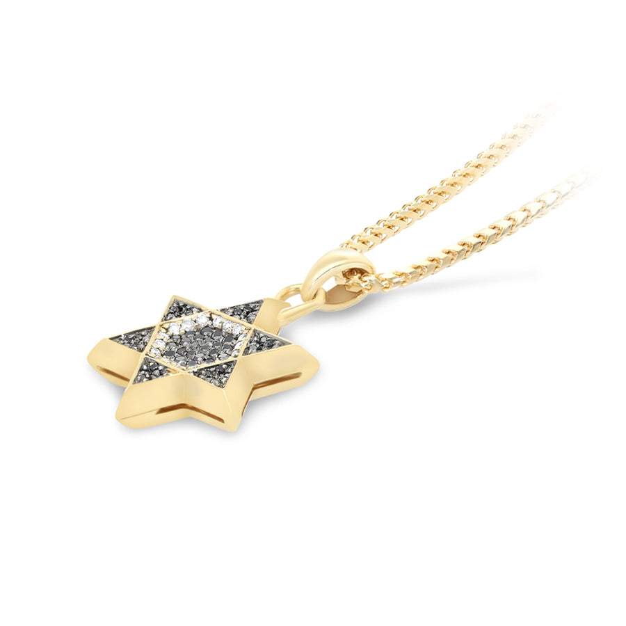 Shining Star Pendant in Black Diamonds - .25 Carat